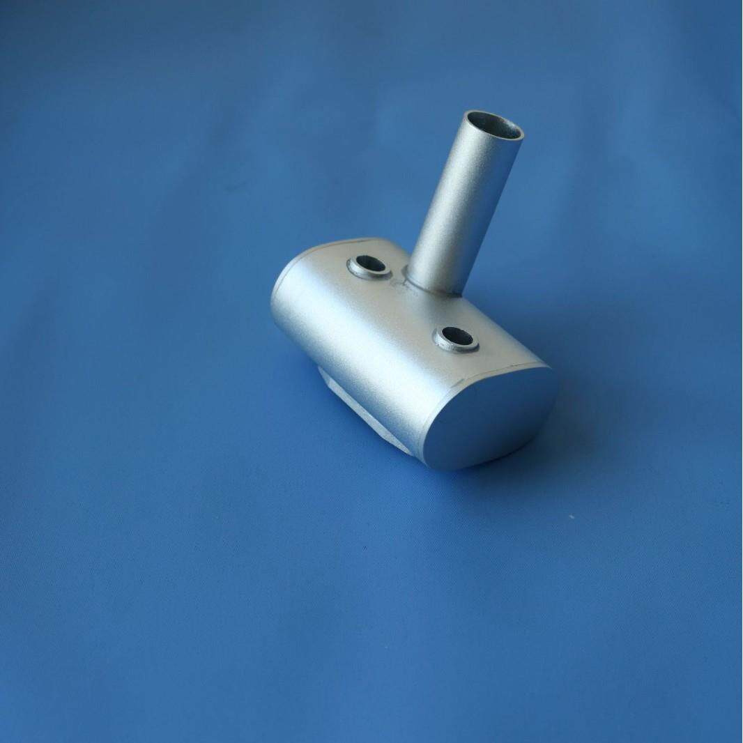 T70400W 整体焊接排气管组合（含垫片和螺丝） GTT70航模汽油发动