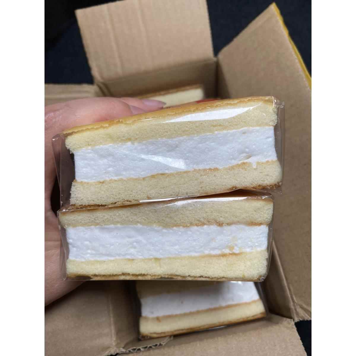 老式奶油夹心三明治面包林尚林糕点枣泥蛋糕软面包点心三兄弟零食