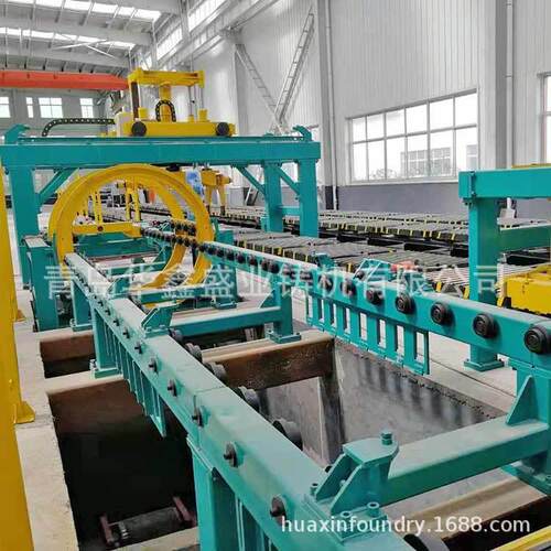 铸造静压造型线 自动有箱造型生产线 适合粘土砂砂型砂铸工艺