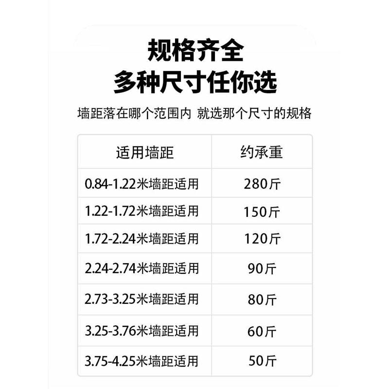 免打孔伸缩阳台室内晾衣杆单杆晒衣杆一根衣架固定式不锈钢凉衣扞