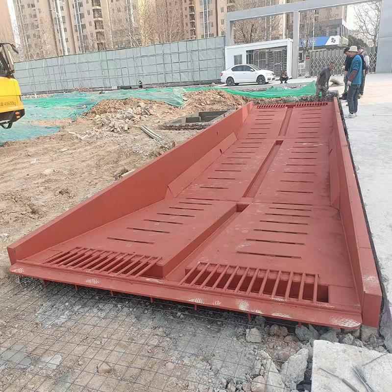 钢制洗车槽移动便捷自感动化应运车作辆冲洗下无品牌/平台沉式洗