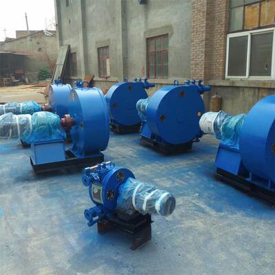 锐牛驰铁铸软管泵强吸力工业软管输送粪猪粪软管泵泵泥DQE浆泵