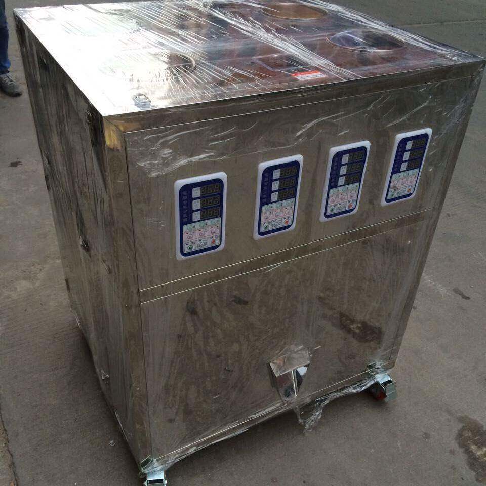 厂家跨境四头全自动液体灌装机多功能大容量混合下料分装机