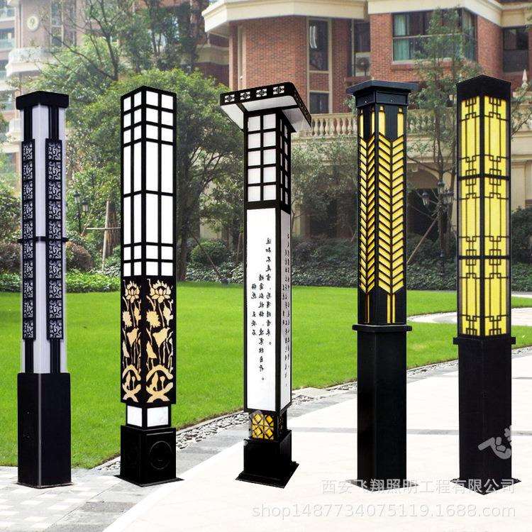 led景观灯3米户外方形园林广场大型景观灯柱景观路灯庭院灯草坪灯