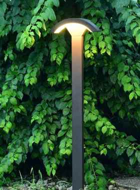 led草坪灯户外防水BUF代简约扇形灯室草地灯现别园墅林庭外院景观