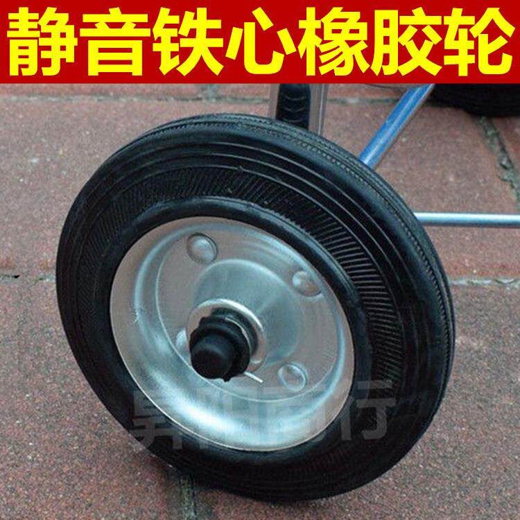 小拉车行李车轮子收拉车爬楼车手拉车手推车载重王购物车橡胶轮子