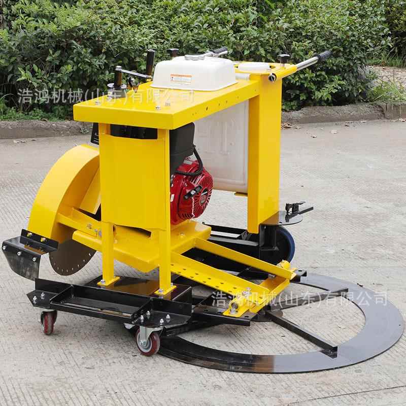 手全推式窨盖切井缝机下水1200型井盖切道圆机 自动井盖LEH切割机