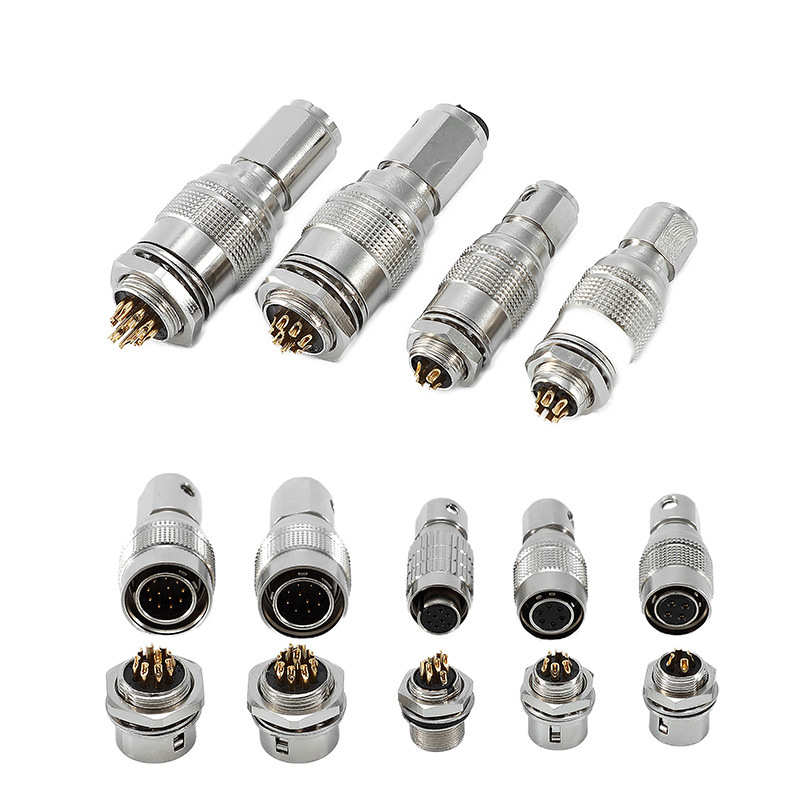 海康工业相机康耐视HRS广濑连接器6芯HR10A-7R-6P/6S RED线缆