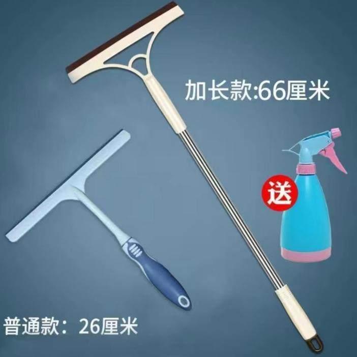 家用擦玻璃神器玻璃刮双面刮水器擦窗器搽洗窗户清洁工具长杆地刮