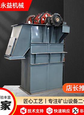 TD斗式提升机厂家矿用物料提升输送机粉尘垂直输送机斗式提升机