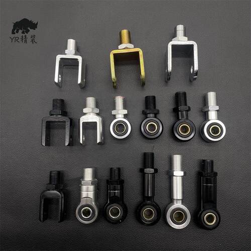 适用摩托车后减震器改装开叉头 加高圆头 电动车加长加高头转接头