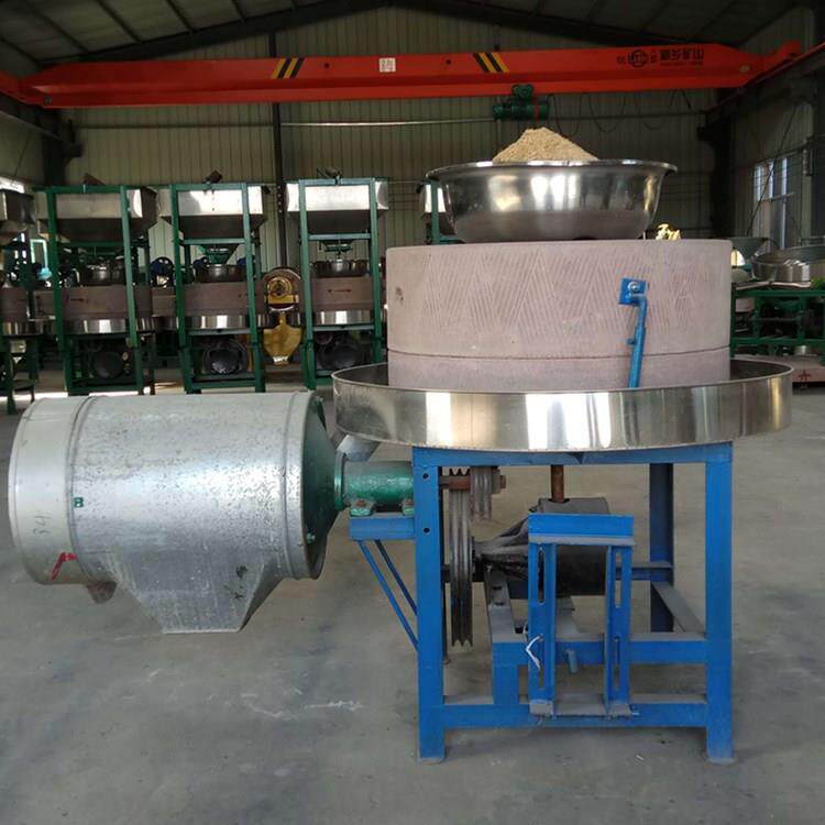 机小型豆浆石机家用小麦电磨动石磨面粉全自动五谷MDH石杂粮磨机