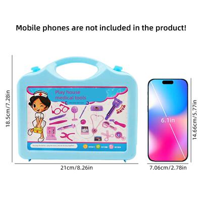 Pretend Play Doctor Set – Kids Doctor Playset Kit Toys – 1
