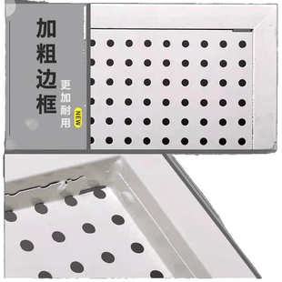 带框圆孔家用洞洞板货架上墙展示架万能多孔板饰品五金工具架墙上