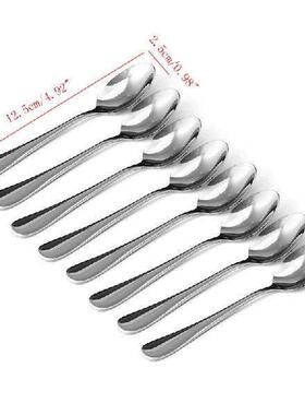 8 Pcs Demitasse Espresso Stainless Steel Spoon Tea Coffee