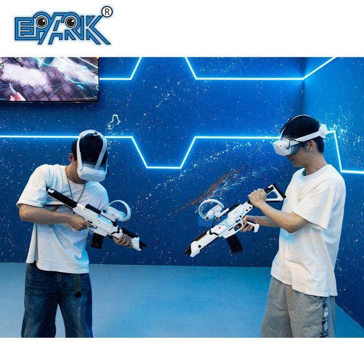 跨境热卖VR眼镜虚拟现实头盔D魔镜多人模拟射击VR游戏设备厂家