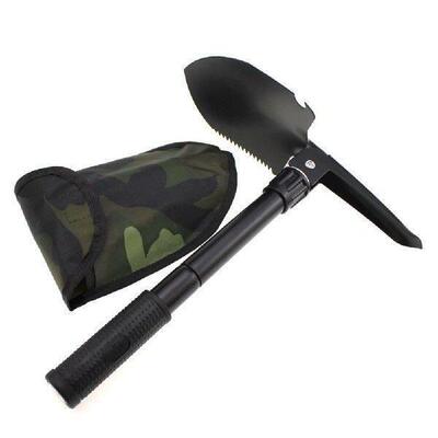 Outdoor Garden Shovel Folding Camping Spade Portable