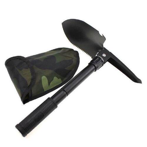 Outdoor Garden Shovel Folding Camping Spade Portable