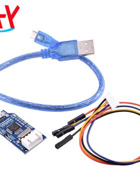 兼容J-link OB 仿真下载调试器 SWD编程器jlink下载器代替V8 蓝色