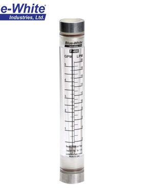 蓝白BLUE-WHITEF-400有机玻璃流量计