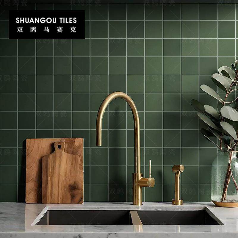 曲奇系列民宿别墅咖啡厅餐厅室内家装现代简约方格马赛克