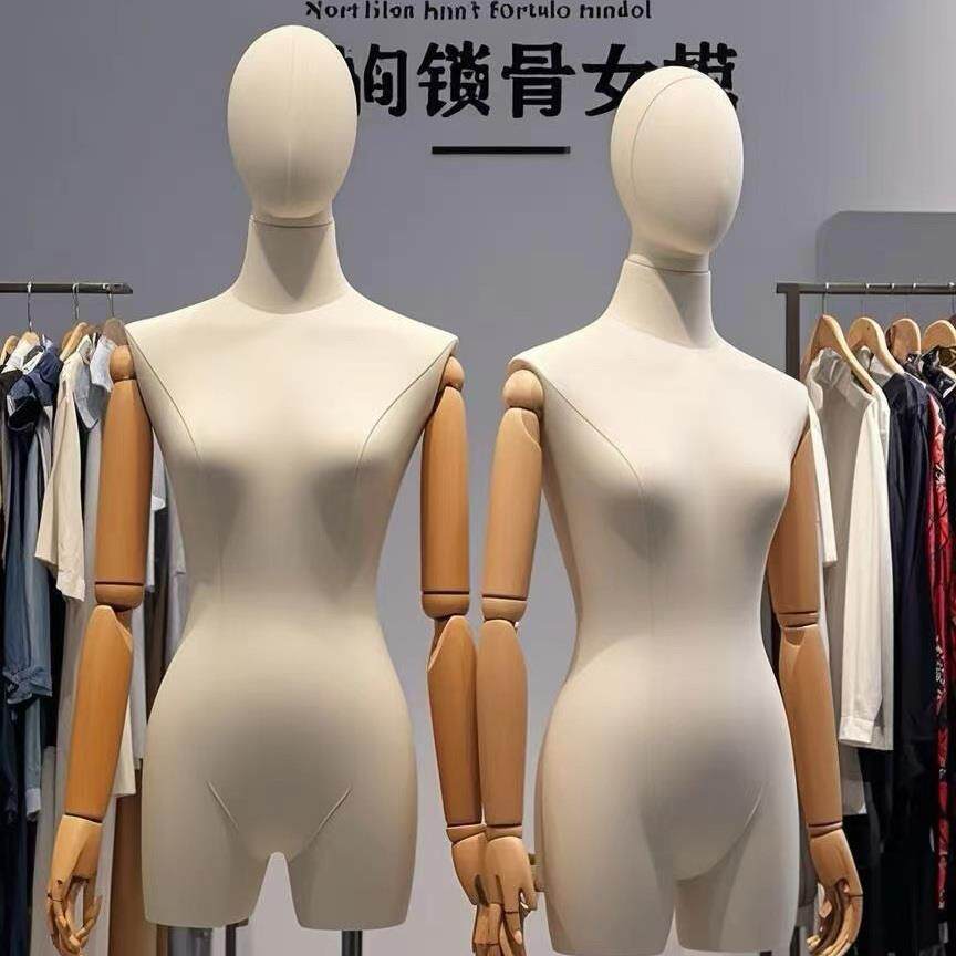 女韩版小胸模特具女半道全身人台假人体橱窗服装店偶模人特展示架