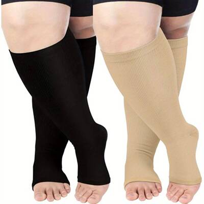 Y 15465 Men's and Women's Striped Compression Socks 竖条压力