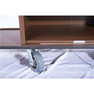 南方酒店宾馆三层双边客房服务车钢板烤漆可拆装房口车工作手推车