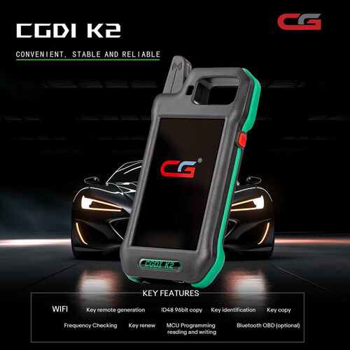 厂家直销CGDl K2 Key Tool Remote Generator Support 96Bit ID48