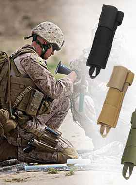 宝锋AR152战术对讲机天线固定袋户外收纳带高耐用尼龙面料PRC-152