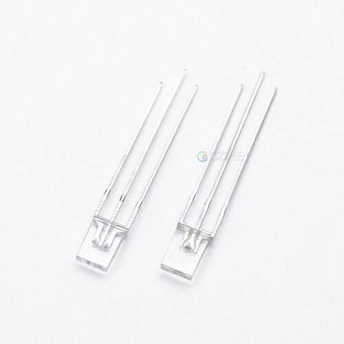 透明257红蓝红绿蓝绿黄绿双色指示灯2*5*7mm方形直插式led灯珠