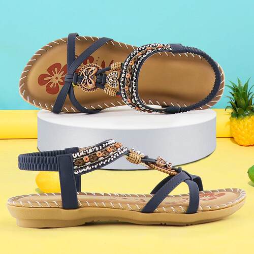 Sandals Women Summer Wedges Shoes Ladies Sandals Butterfly-k