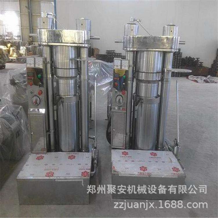 自动液压榨油机 立式芝麻香油食用油压榨机 320型商用家用不锈钢