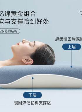 新款直销新款酒店同材质深睡眠记忆枕 零重力慢回弹枕芯星球睡眠P