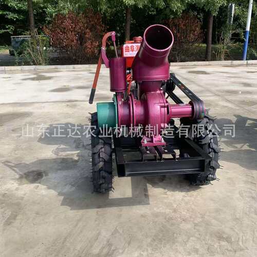 浇灌选择 6寸柴油抽水泵 每小时出水量280方 防汛排涝泵机组