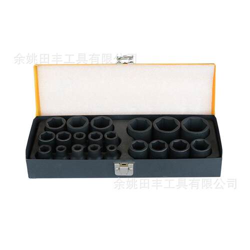 TF-800520件套气动短套筒组套气动组套铁盒修理工具高档