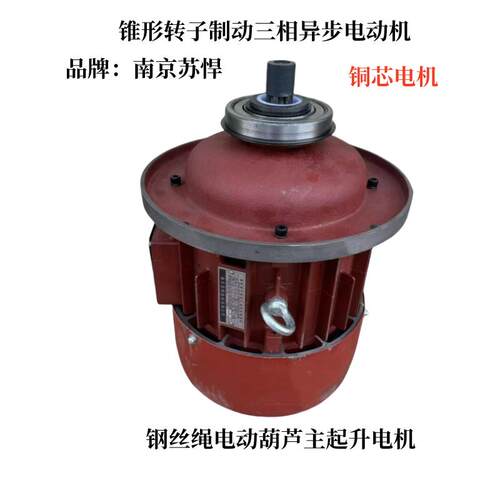 南京苏悍ZD32-4 4.5KW电机行车航吊3吨5t10T电动吊车主起升大电机