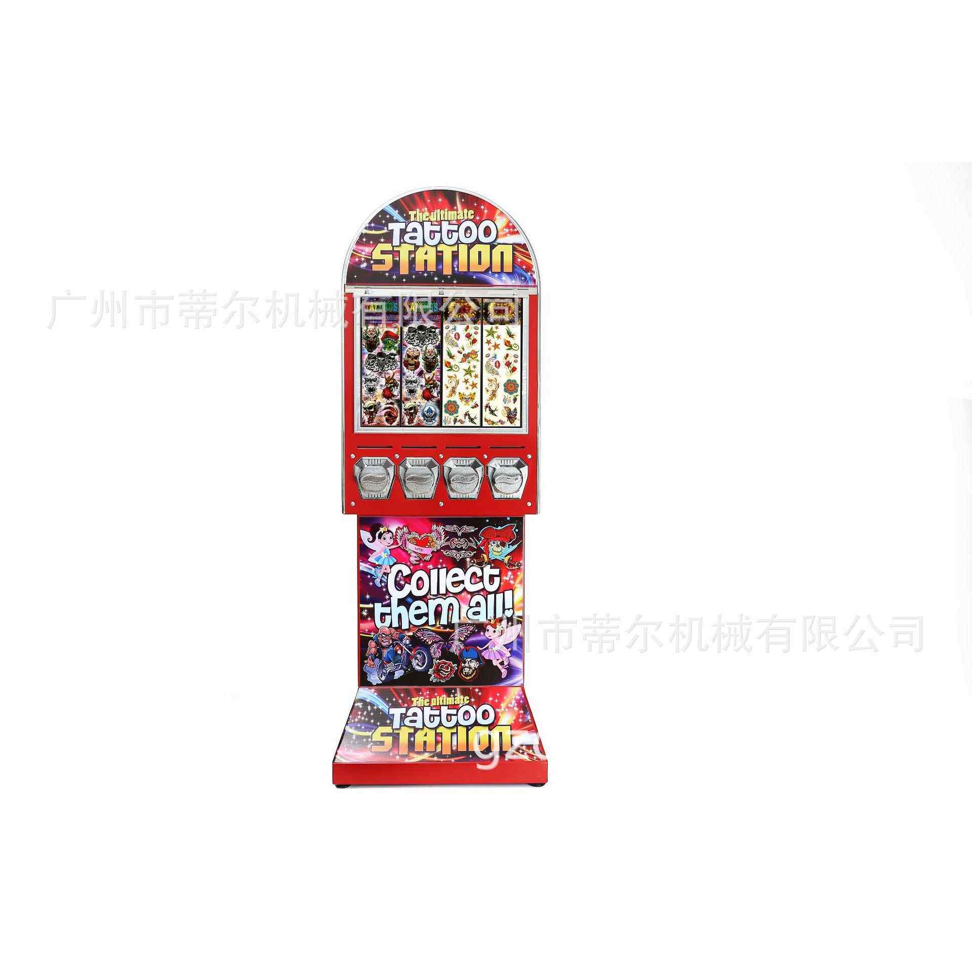 纹身贴售卖机跨境 Pokemon 系列 卡片机 欧美热销 厂家直销