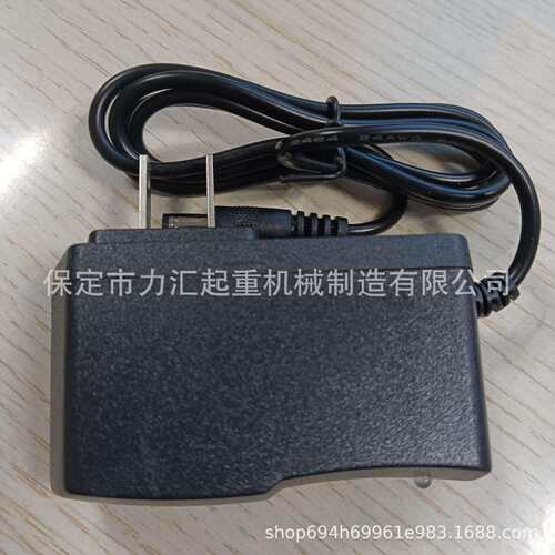 5V6V7.5V12V2A电子叉车称吊钩秤吊磅地牛手动液压搬运车充电器线A