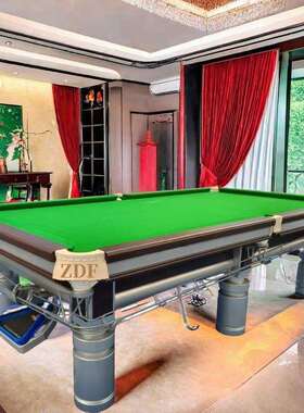 唐山俱乐部英式斯诺克秦皇岛英式斯诺克台承德广州ZDF台球桌标准