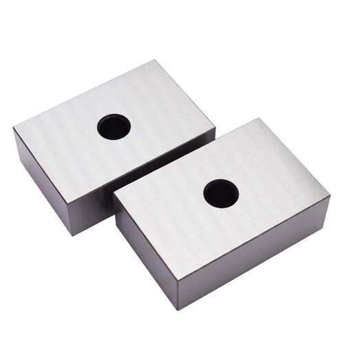 1-2-3 英制23孔平行垫块铣床平行垫铁 25x50x75mm 虎钳平型等高块