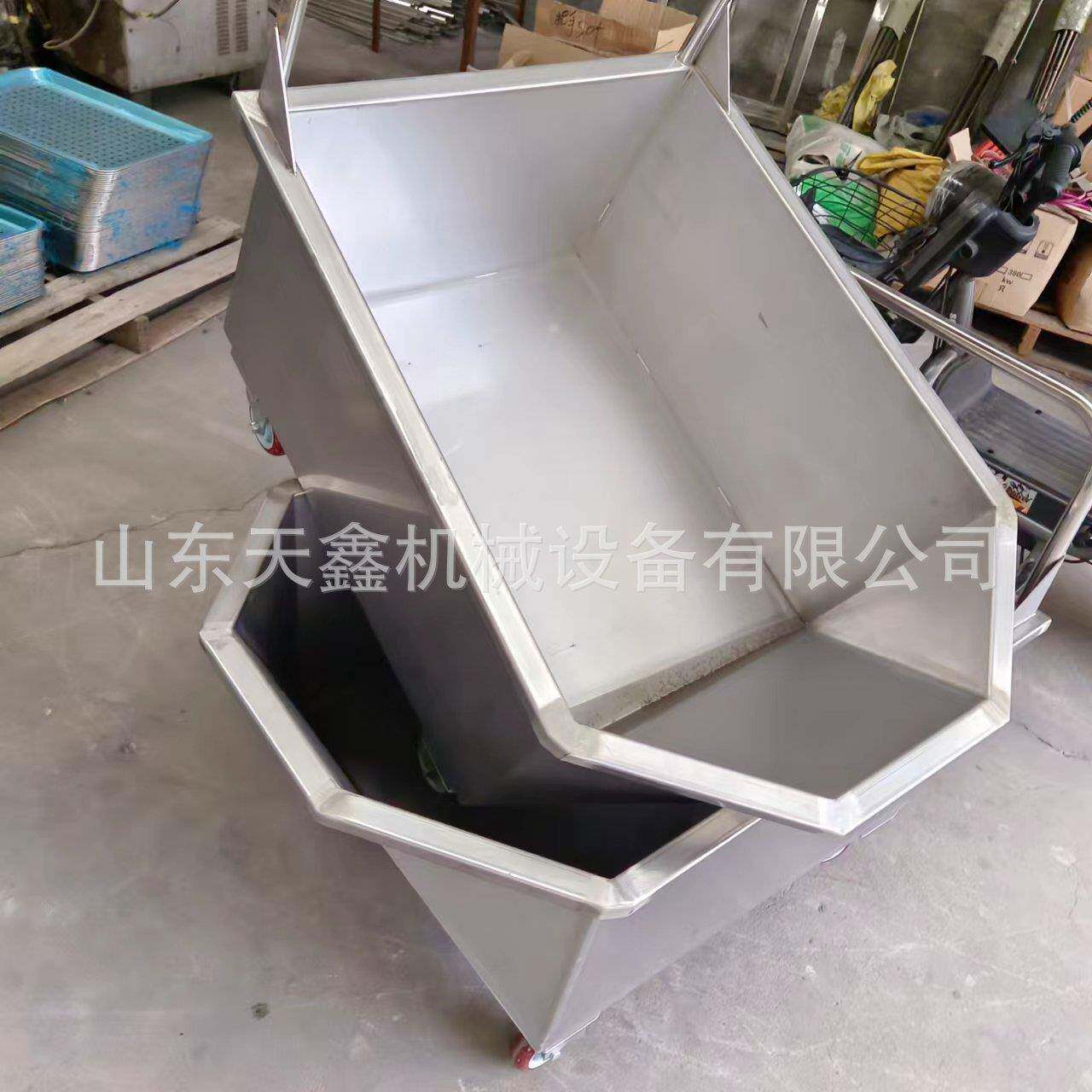 供应江苏苏州食品厂周转小料车不锈钢肉料车放肉馅子车放料车