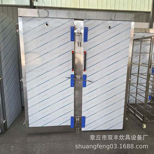 双门不锈钢蒸房家用蒸馒头红薯推车蒸箱山东蒸房厂家