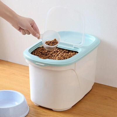 large capacity pet food storage bucket dog sealed box tank