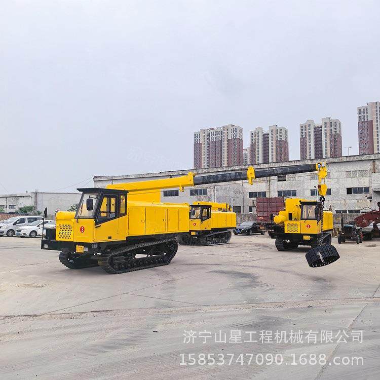 箱体式履带吊发电车天然气管道施工随车吊应急用电车载式发电机组