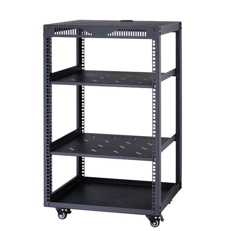 桦崟洁盛Wl-115网络柜移动设备舞台影音设备Ktv金属航空功放架摆件饰品床笠拉车