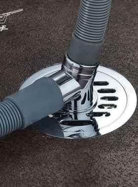 圆形地漏防臭改造老式塑pvc下水道m盖子发GZF铜9c防虫毛过滤防返