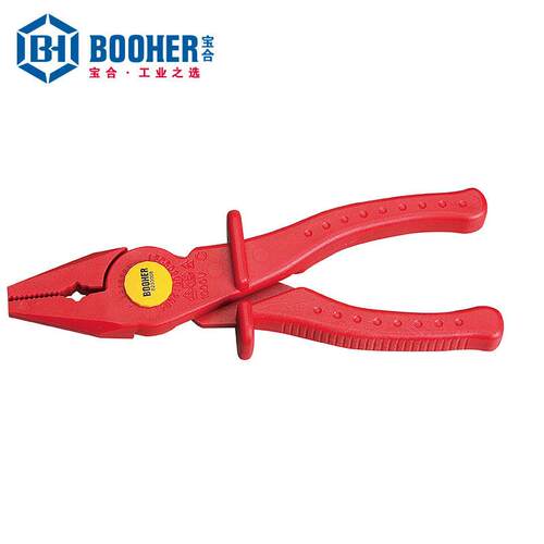 Booher宝合绝缘工具单色绝缘塑料尖头线夹200mmBH0233008