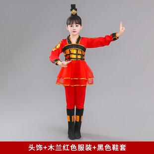 正品儿童成军人将表演服古代士演兵铠甲花木满江红岳飞战袍盔甲出