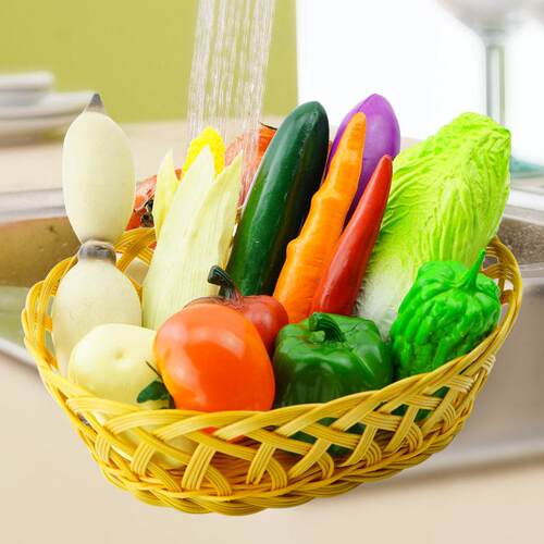 样板房现代简约厨房摆件装饰品彷真蔬菜水果模型网红轻奢家居桌面